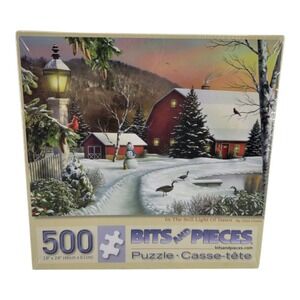 Bits and Pieces In the Still Light of Dawn 500 Piece Jigsaw Puzzle 18"x24"